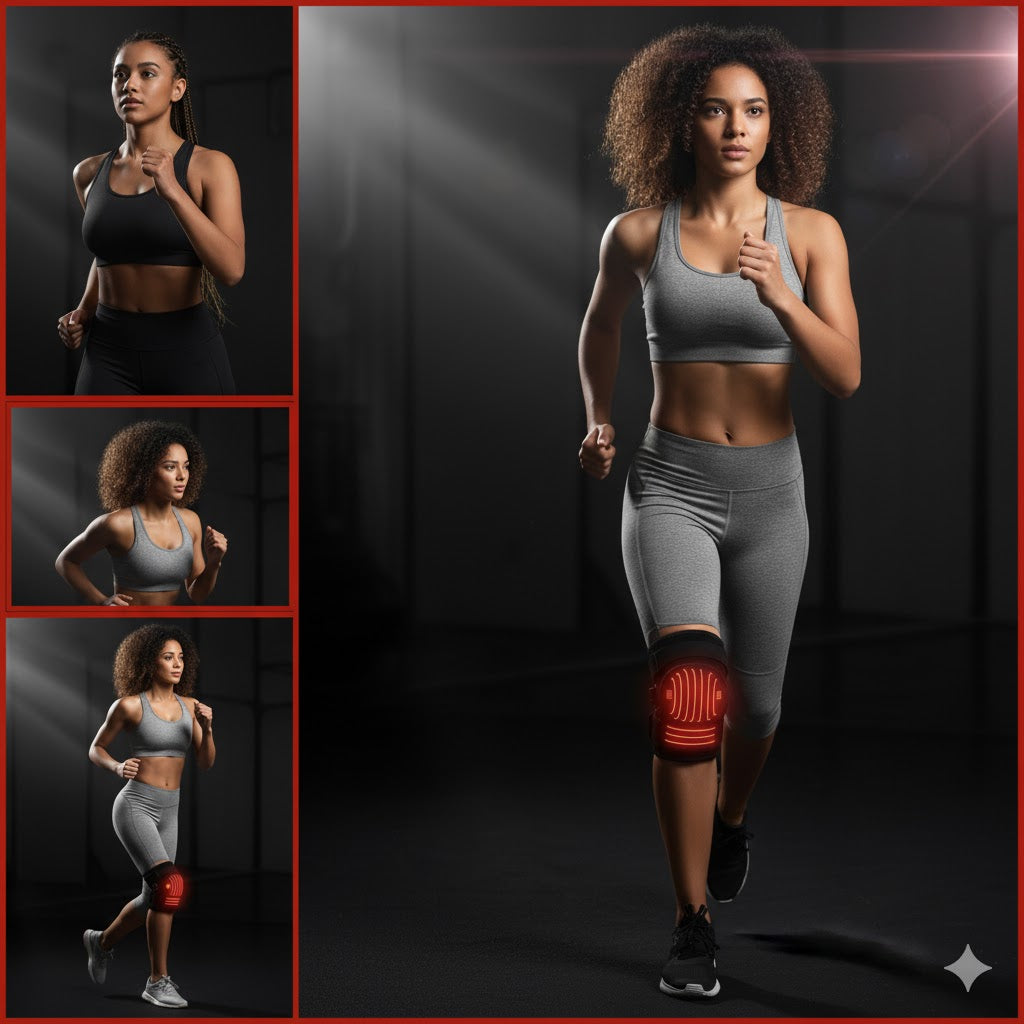 Smart USB Heated Knee Pads